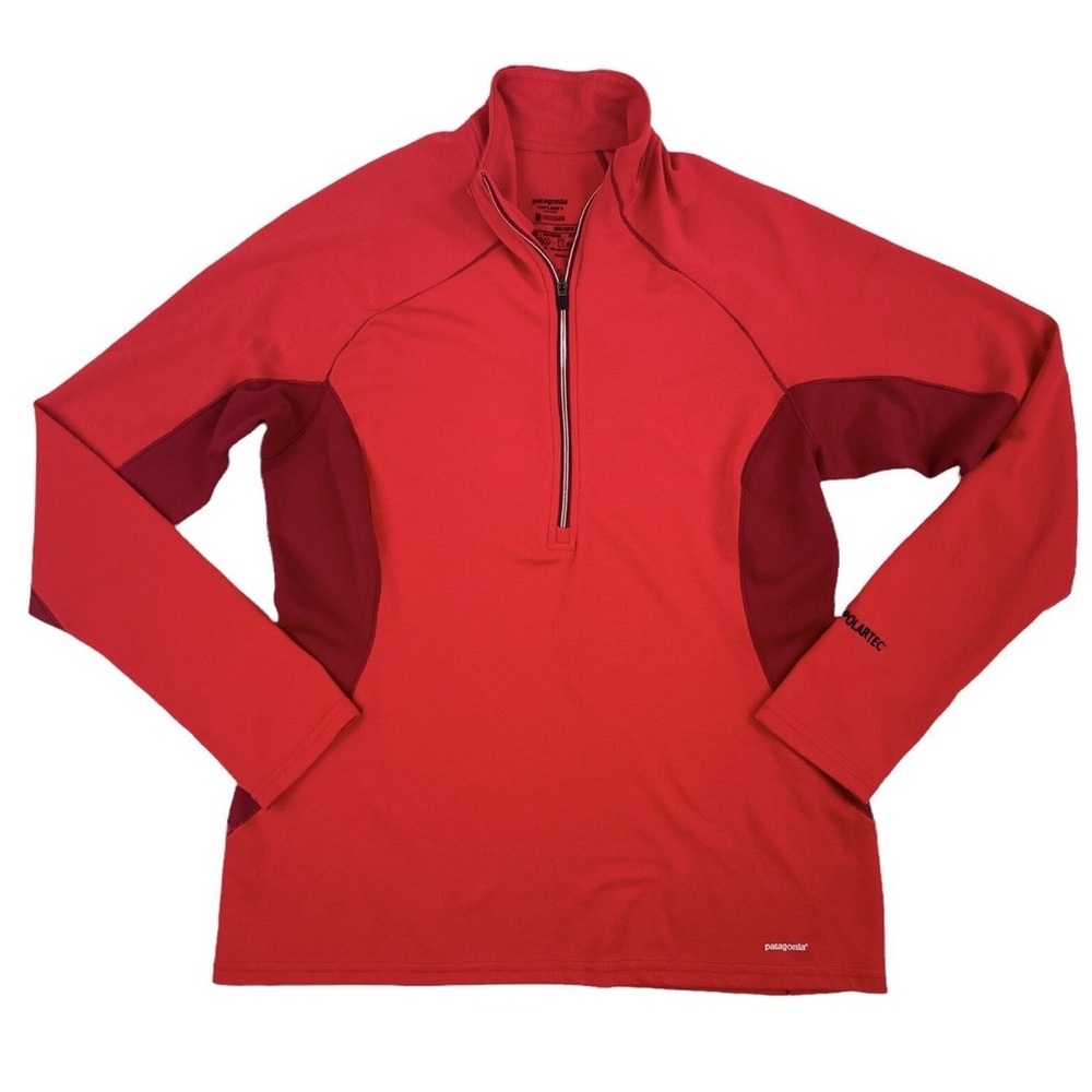PATAGONIA | Red Quarter-Zip Pullover